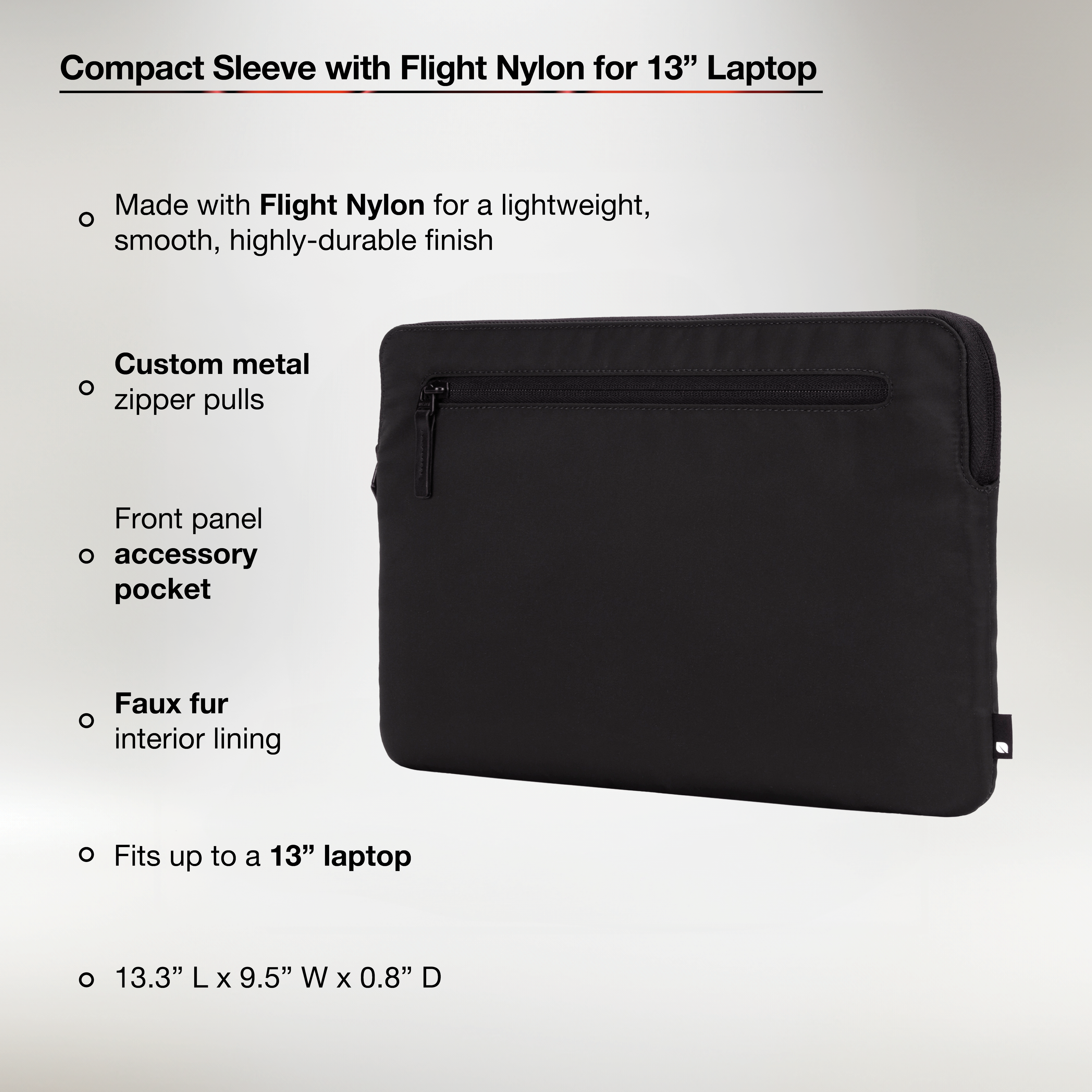 incase-compact-sleeve-f-r-13-zoll-laptops-flight-nylon image 3