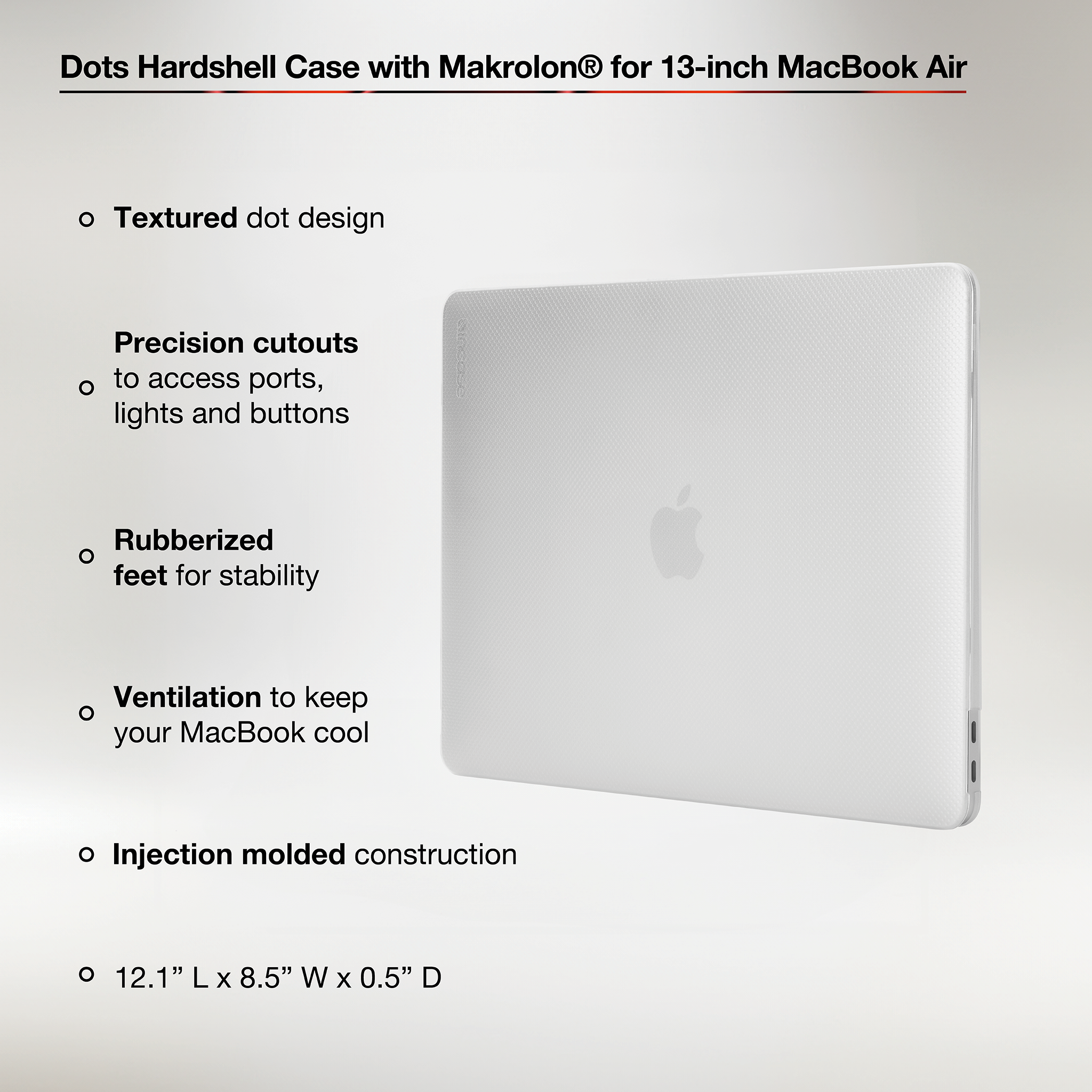 incase-dots-hardshell-mit-makrolon-f-r-macbook-air-13 image 3