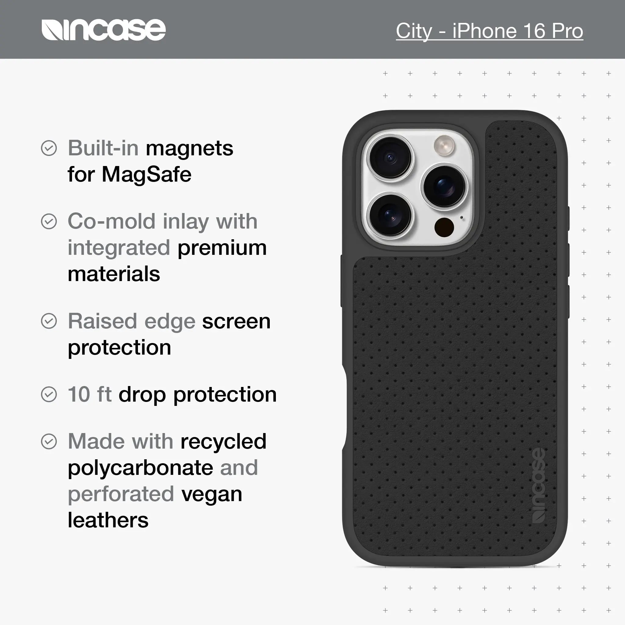 incase-city-case-mit-magsafe-f-r-iphone-16-pro-perforiertes-vegan-leder image 3