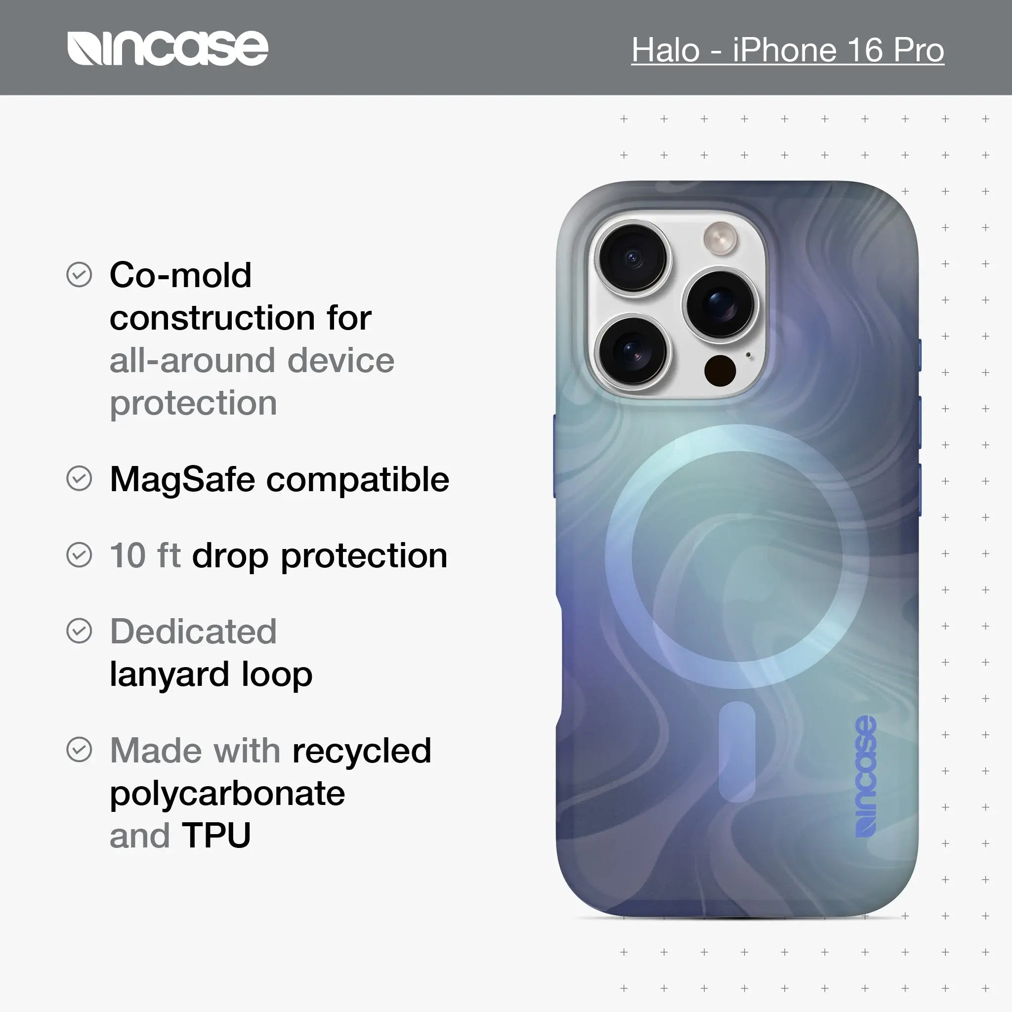 incase-halo-case-mit-magsafe-f-r-iphone-16-pro-schutz-mit-einzigartigem-design image 3